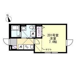 (仮称)高田東Bアパートの物件間取画像